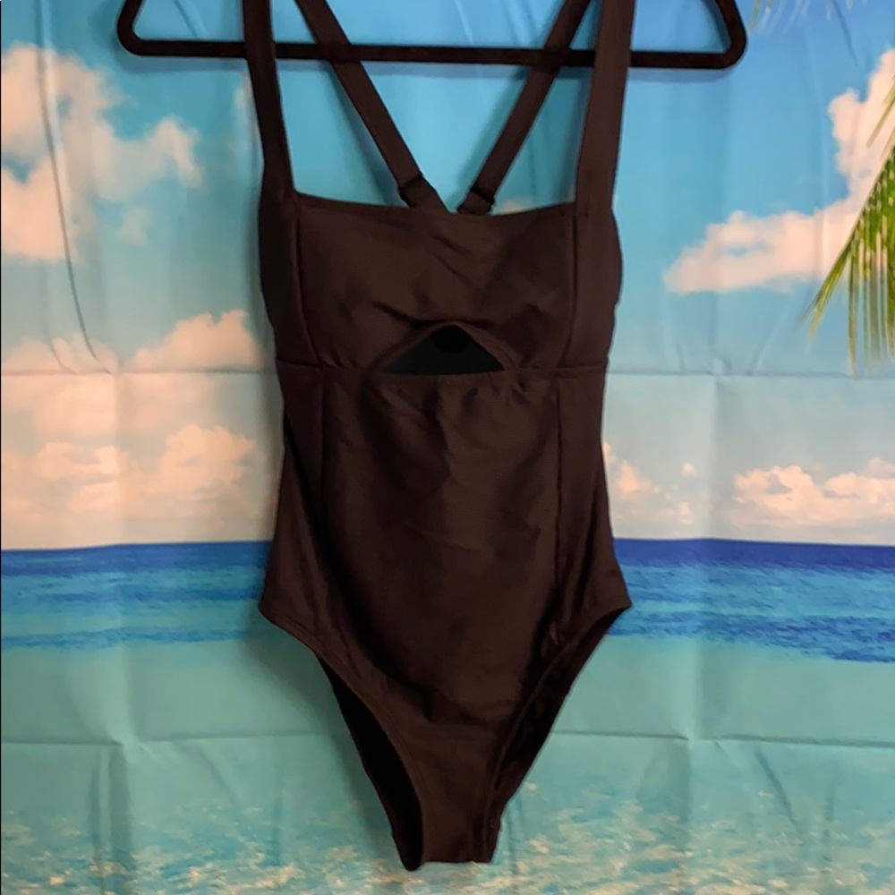 All In Motion Black One Piece Medium #AA048